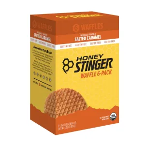 Experience the gluten-free indulgence of Honey Stinger's Salted Caramel Waffles. Crafted for those with gluten sensitivities, these delicious waffles offer a perfect harmony of sweet caramel and a hint of salt. Cyclist-approved and convenient for on-the-go snacking, elevate your active moments with the quality and taste of Honey Stinger's gluten-free goodness.