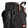 Road Runner Bags Anywhere Panniers - Sturdy Hardware: Back view showcasing the top hardware of the bikepacking bags.
