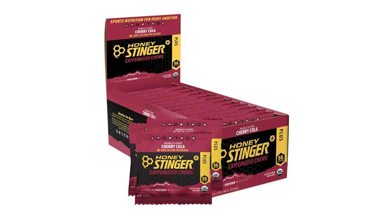 Take your energy, and adventure, to a whole new level With our latest addition to our premium performance line— the Honey Stinger Performance Chews. With the Stingerita Lime or Cherry Cola flavors, these tantalizing energy chews offer a taste sensation and that much needed burst of performance when you’re out and about.
