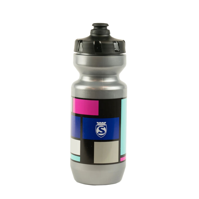 Infuse your ride with vibrant energy using the Silca Bright Mondrian Water Bottle. Inspired by Piet Mondrian's iconic art, this 22oz masterpiece seamlessly blends style with functionality. Quench your thirst for bold design and reliable hydration on every journey. Choose Silca for a burst of color and artistry in your cycling experience.